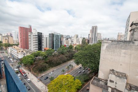 Varanda Vista de kitnet/studio para alugar com 1 quarto, 45m² em Sé, São Paulo