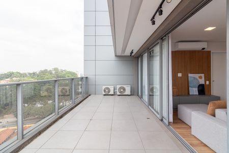Apartamento à venda com 77m², 2 quartos e 1 vagaVaranda