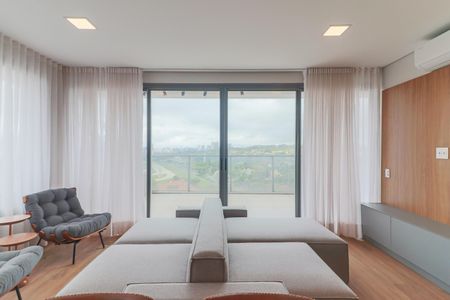 Apartamento para alugar com 77m², 1 quarto e 1 vaga Apartamento para alugar com 77m², 1 quarto e 1 vagaSala