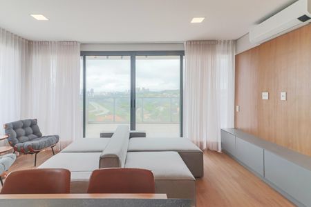 Apartamento para alugar com 77m², 1 quarto e 1 vaga Apartamento para alugar com 77m², 1 quarto e 1 vagaSala