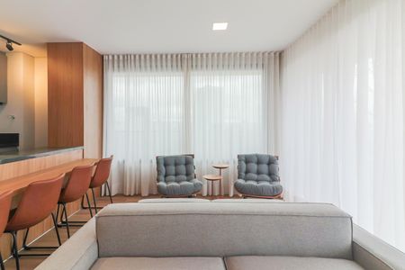 Apartamento para alugar com 77m², 1 quarto e 1 vaga Apartamento para alugar com 77m², 1 quarto e 1 vagaSala