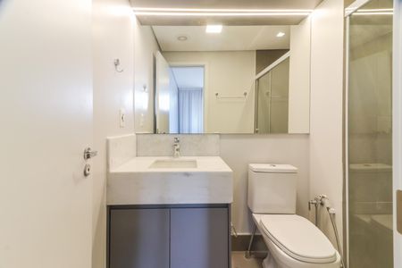 Apartamento para alugar com 77m², 1 quarto e 1 vaga Apartamento para alugar com 77m², 1 quarto e 1 vagaBanheiro