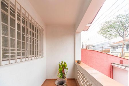 Varanda da Sala de casa à venda com 2 quartos, 486m² em Campestre, Santo André