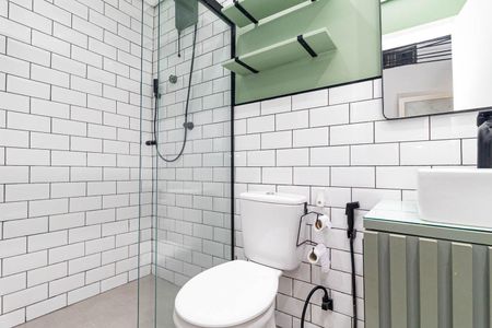 Studio à venda com 74m², 1 quarto e sem vagaBanheiro