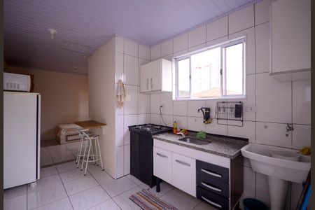 Sala/Cozinha de casa para alugar com 1 quarto, 20m² em Vila Gumercindo, São Paulo