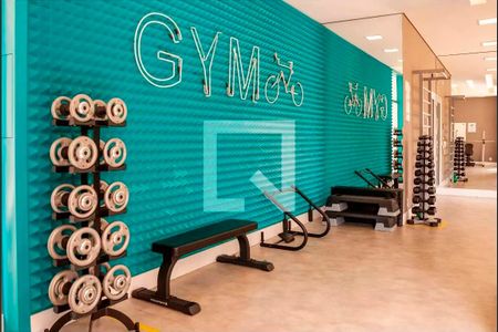 Apartamento à venda com 66m², 2 quartos e 1 vaga Apartamento à venda com 66m², 2 quartos e 1 vagaÁrea comum - Academia