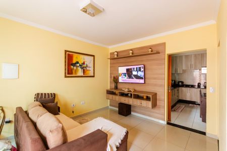 Sala de casa à venda com 2 quartos, 79m² em Parque Erasmo Assunção, Santo André