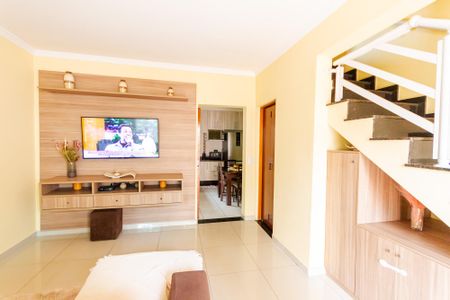 Sala de casa à venda com 2 quartos, 79m² em Parque Erasmo Assunção, Santo André