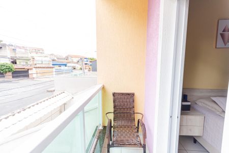 Casa à venda com 79m², 2 quartos e 2 vagas Casa à venda com 79m², 2 quartos e 2 vagasVaranda do Quarto 1