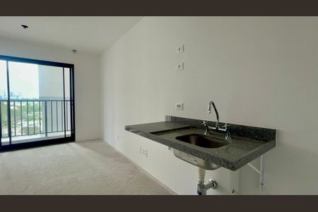 Studio à venda com 25m², 1 quarto e sem vagaCozinha