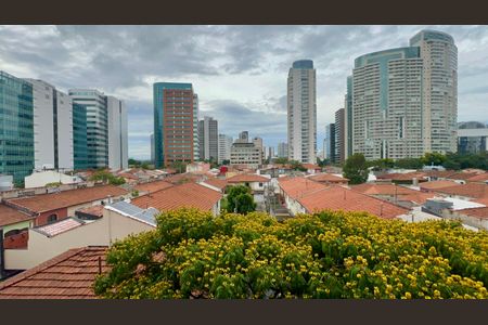 Vista da Sacada de kitnet/studio à venda com 1 quarto, 24m² em Pinheiros, São Paulo