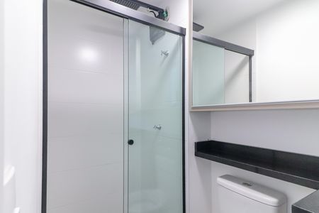 Banheiro de apartamento para alugar com 1 quarto, 29m² em Vila Butantã, São Paulo