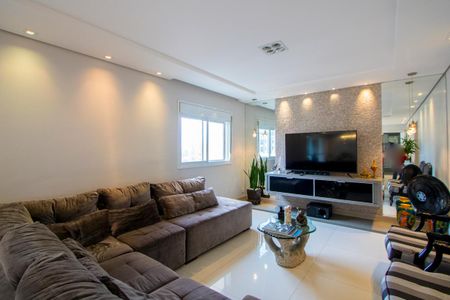Sala de apartamento à venda com 3 quartos, 180m² em Jardim Bela Vista, Santo André