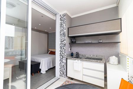 Studio para alugar com 30m², 1 quarto e 1 vaga Studio para alugar com 30m², 1 quarto e 1 vagaCozinha