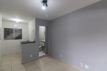 Sala/Cozinha de casa para alugar com 1 quarto, 35m² em Vila Rui Barbosa, São Paulo