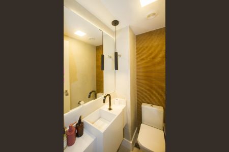 Lavabo de apartamento à venda com 3 quartos, 84m² em Vila Cordeiro, São Paulo