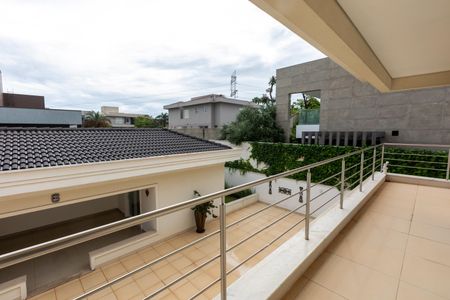 Casa de condomínio à venda com 482m², 5 quartos e 4 vagasVista da sacada da Suíte 3