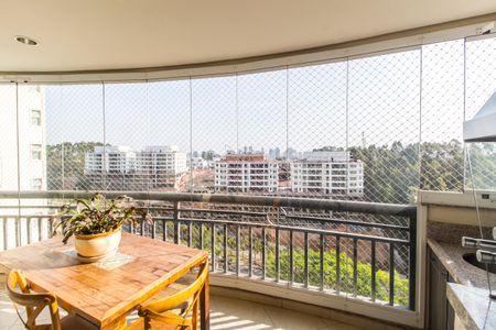 Varanda gourmet de apartamento à venda com 2 quartos, 100m² em Tamboré, Santana de Parnaíba