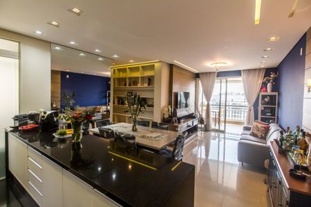 Sala  de apartamento à venda com 2 quartos, 100m² em Tamboré, Santana de Parnaíba