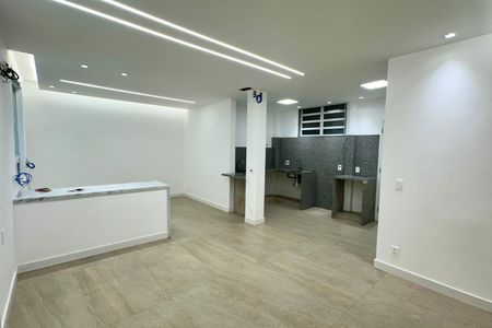 Sala de apartamento à venda com 1 quarto, 65m² em Leblon, Rio de Janeiro