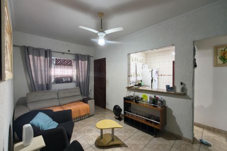 Sala de casa para alugar com 3 quartos, 256m² em Canto do Forte, Praia Grande