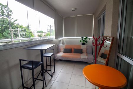 Apartamento à venda com 37m², 1 quarto e 1 vagaVaranda da Sala/Cozinha