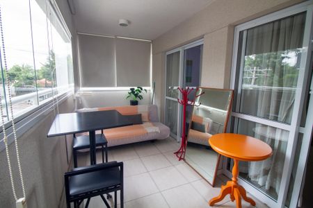 Apartamento à venda com 37m², 1 quarto e 1 vagaVaranda da Sala/Cozinha
