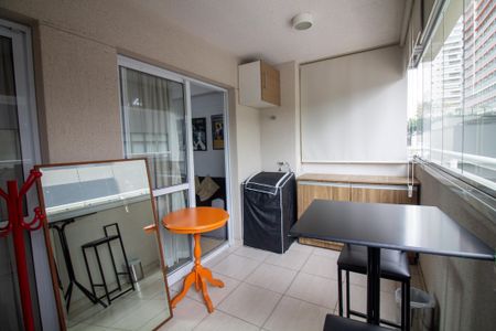 Apartamento à venda com 37m², 1 quarto e 1 vagaVaranda da Sala/Cozinha