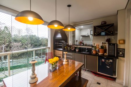 Apartamento à venda com 122m², 3 quartos e 2 vagasVaranda gourmet