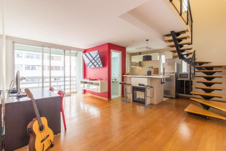 Sala de apartamento à venda com 2 quartos, 92m² em Jardim Paulista, São Paulo