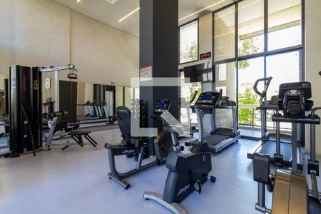 Apartamento à venda com 146m², 3 quartos e 2 vagas Apartamento à venda com 146m², 3 quartos e 2 vagasÁrea comum - Academia