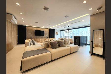 Sala de apartamento à venda com 3 quartos, 146m² em Moema, São Paulo