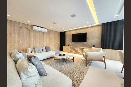 Sala de apartamento à venda com 3 quartos, 146m² em Moema, São Paulo