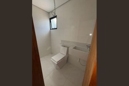 Banheiro da Suíte de apartamento à venda com 2 quartos, 110m² em Vila Alice, Santo André