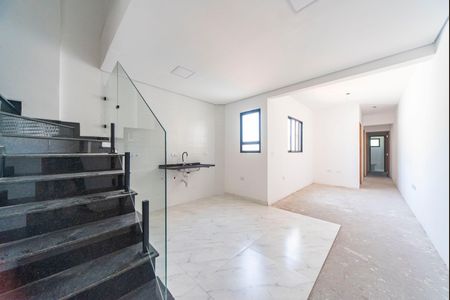 Sala de apartamento à venda com 2 quartos, 110m² em Vila Alice, Santo André