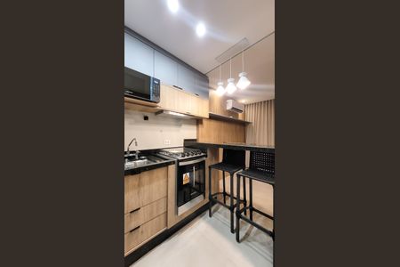 Cozinha de apartamento para alugar com 1 quarto, 36m² em Botafogo, Campinas