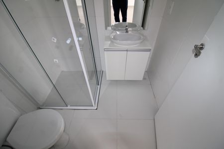 Banheiro de apartamento para alugar com 1 quarto, 30m² em Parada Inglesa, São Paulo