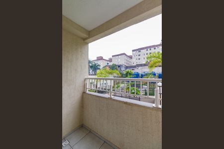 Varanda da Sala de apartamento para alugar com 2 quartos, 38m² em Morumbi, São Paulo