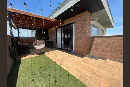 Varanda de apartamento para alugar com 2 quartos, 120m² em Santa Cruz, Belo Horizonte