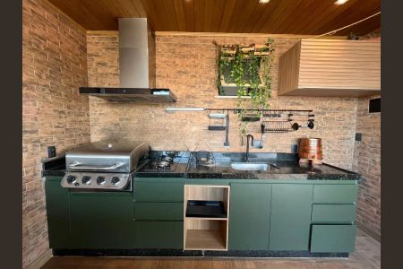 Cozinha de apartamento para alugar com 2 quartos, 120m² em Santa Cruz, Belo Horizonte