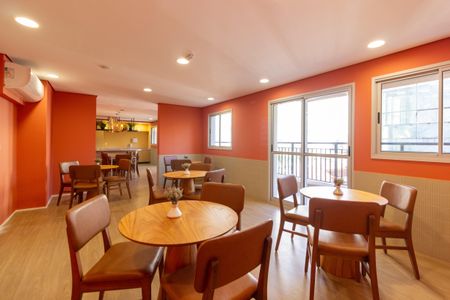 Apartamento para alugar com 40m², 2 quartos e sem vagaÁrea comum - Salão de festas