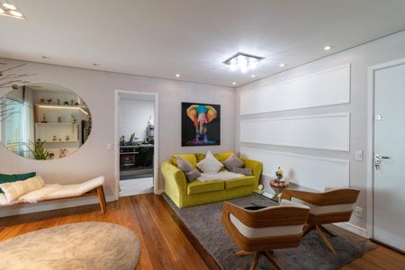 Sala de apartamento à venda com 3 quartos, 128m² em Vila Anastácio, São Paulo