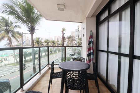 Varanda de apartamento para alugar com 4 quartos, 180m² em Vila Luis Antonio, Guarujá