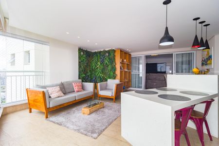 Varanda da Sala de apartamento à venda com 3 quartos, 124m² em Mooca, São Paulo