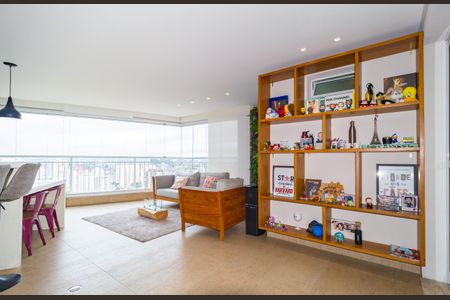 Varanda da Sala de apartamento à venda com 3 quartos, 124m² em Mooca, São Paulo