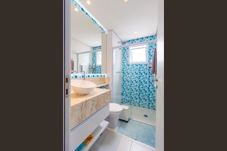 Apartamento à venda com 124m², 3 quartos e 2 vagas Apartamento à venda com 124m², 3 quartos e 2 vagasBanheiro da Suíte 2