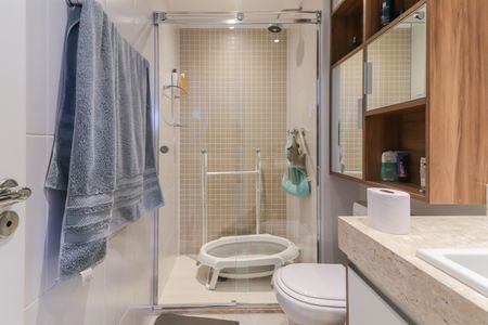 Apartamento à venda com 98m², 3 quartos e 2 vagasBanheiro Social