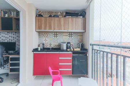 Varanda de apartamento à venda com 3 quartos, 98m² em Vila Polopoli, São Paulo