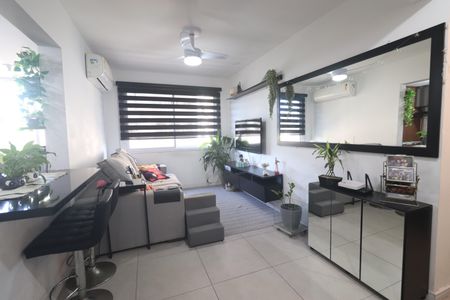 Sala de apartamento para alugar com 1 quarto, 53m² em Hamburgo Velho, Novo Hamburgo