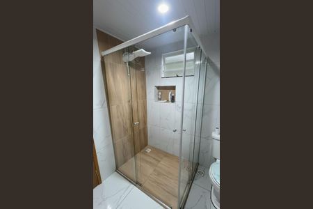 Banheiro de casa para alugar com 2 quartos, 45m² em Vila Nova, Mesquita